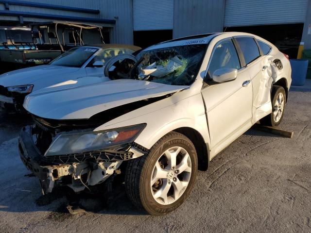 5J6TF2H51CL003851 - 2012 HONDA CROSSTOUR EXL WHITE photo 1