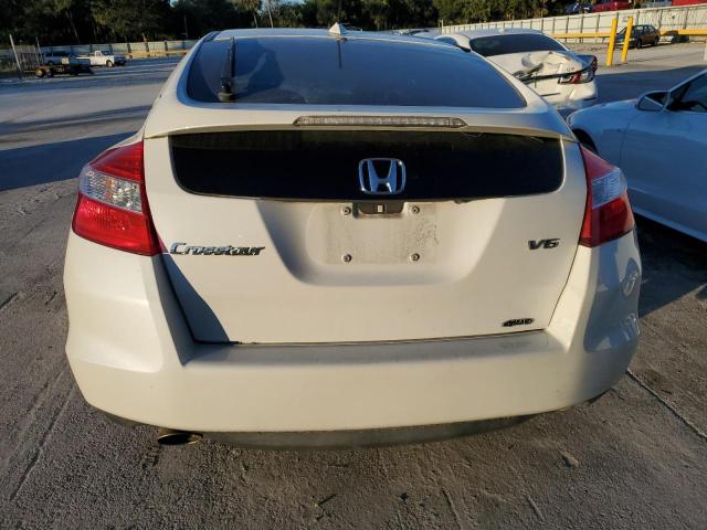 5J6TF2H51CL003851 - 2012 HONDA CROSSTOUR EXL WHITE photo 6