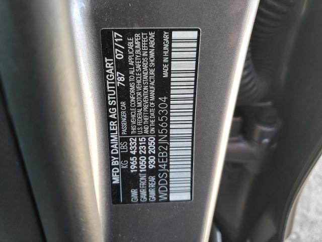 WDDSJ4EB2JN565304 - 2018 MERCEDES-BENZ CLA 250 GRAY photo 12