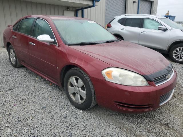 2G1WT57K791134407 - 2009 CHEVROLET IMPALA 1LT BURGUNDY photo 4