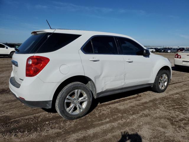 2GNALAEK1F6239527 - 2015 CHEVROLET EQUINOX LS WHITE photo 3