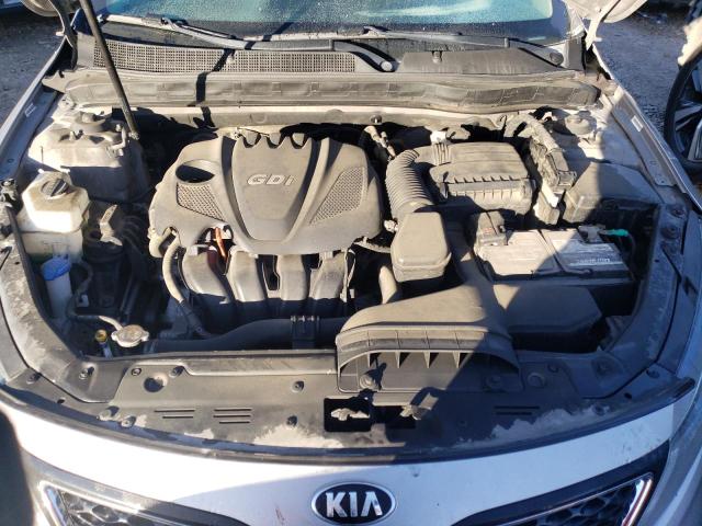 5XXGN4A76FG438256 - 2015 KIA OPTIMA EX SILVER photo 11