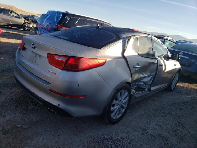 5XXGN4A76FG438256 - 2015 KIA OPTIMA EX SILVER photo 3