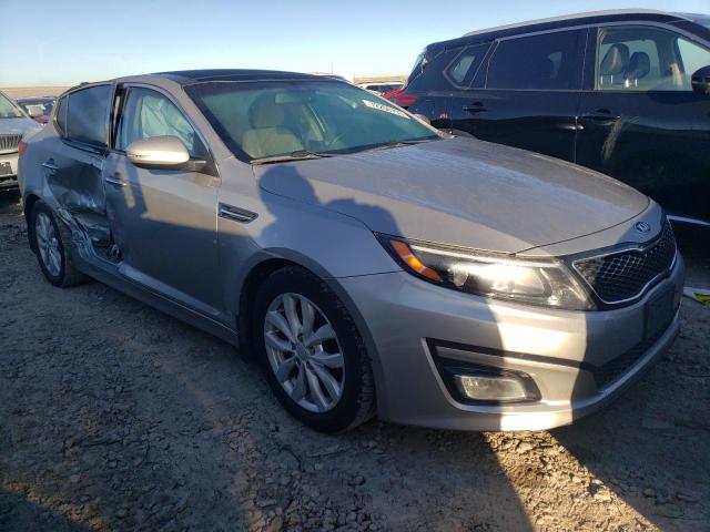 5XXGN4A76FG438256 - 2015 KIA OPTIMA EX SILVER photo 4