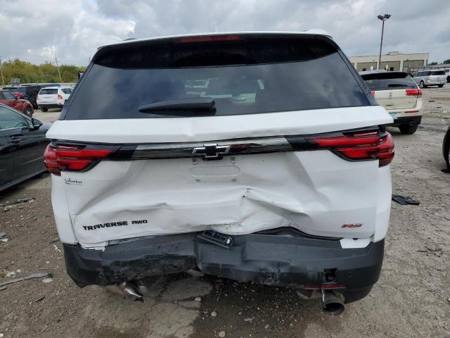 1GNEVJKW0NJ184802 - 2022 CHEVROLET TRAVERSE RS WHITE photo 6