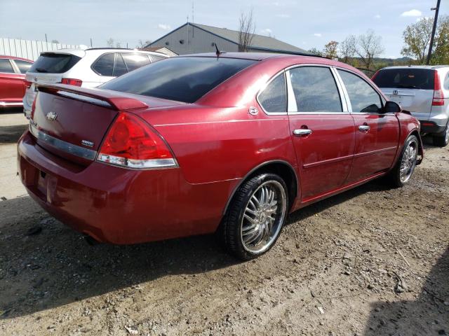 2G1WU583X89221982 - 2008 CHEVROLET IMPALA LTZ BURGUNDY photo 3