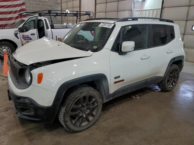 ZACCJBBT1GPD18775 - 2016 JEEP RENEGADE LATITUDE WHITE photo 1