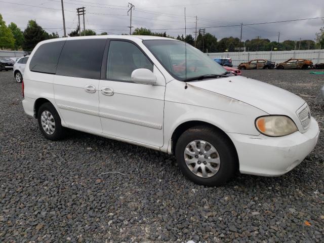 KNDUP131346544101 - 2004 KIA SEDONA EX WHITE photo 4