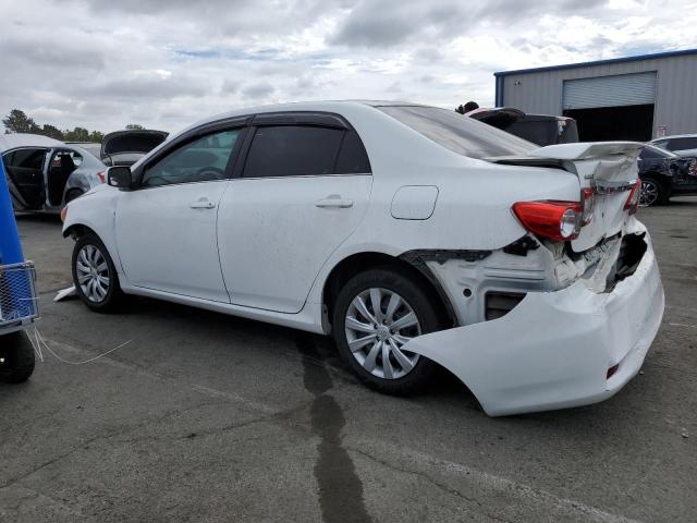 5YFBU4EE3DP136661 - 2013 TOYOTA COROLLA BASE WHITE photo 2