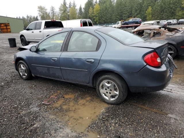 1B3ES46C82D607947 - 2002 DODGE NEON SE BLUE photo 2