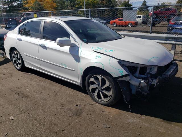 1HGCR2F82GA132064 - 2016 HONDA ACCORD EXL WHITE photo 4