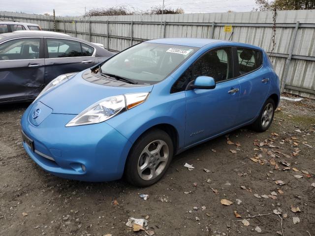 1N4AZ0CP9DC407568 - 2013 NISSAN LEAF S BLUE photo 1