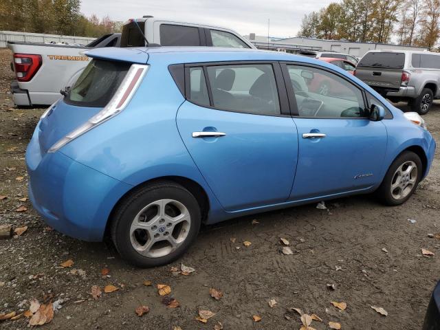 1N4AZ0CP9DC407568 - 2013 NISSAN LEAF S BLUE photo 3