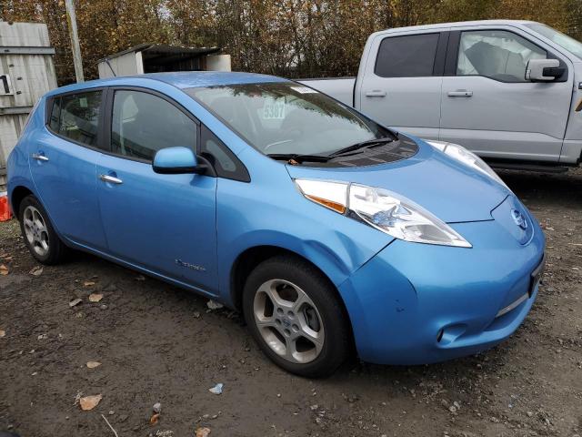 1N4AZ0CP9DC407568 - 2013 NISSAN LEAF S BLUE photo 4