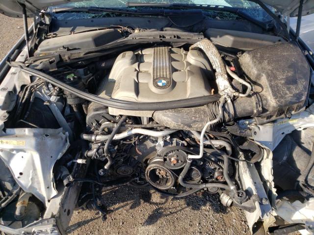 WBANB33555B115954 - 2005 BMW 545 I SILVER photo 11