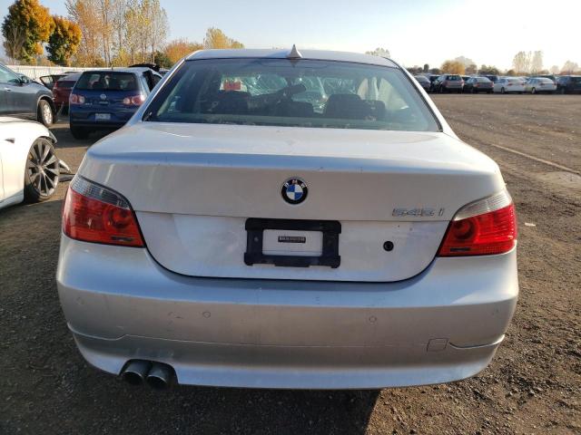 WBANB33555B115954 - 2005 BMW 545 I SILVER photo 6