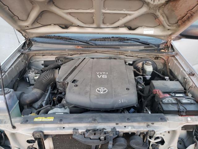 5TEJU62N75Z073975 - 2005 TOYOTA TACOMA DOUBLE CAB PRERUNNER SILVER photo 11