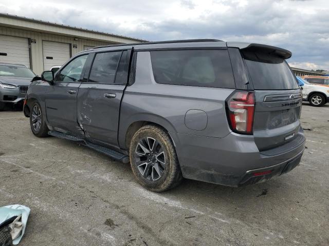 1GNSKDKD2MR354380 - 2021 CHEVROLET SUBURBAN K1500 Z71 GRAY photo 2