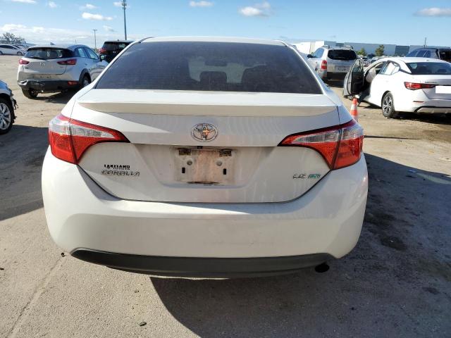 5YFBPRHE0FP306283 - 2015 TOYOTA COROLLA ECO WHITE photo 6