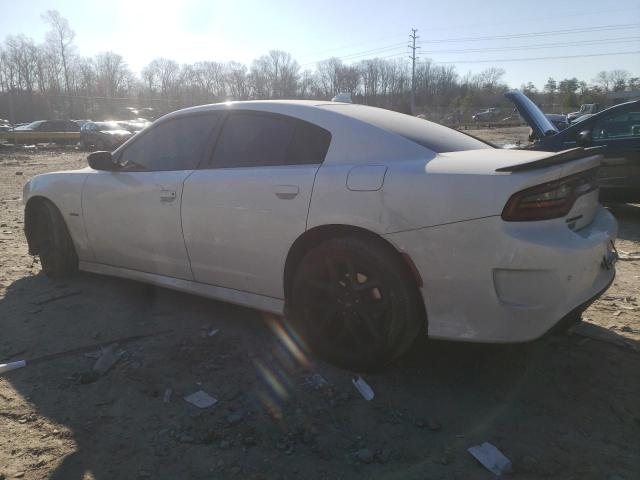 2C3CDXCT6KH643245 - 2019 DODGE CHARGER R/T WHITE photo 2