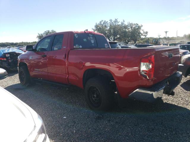 5TFRY5F12LX260523 - 2020 TOYOTA TUNDRA DOUBLE CAB SR/SR5 RED photo 2