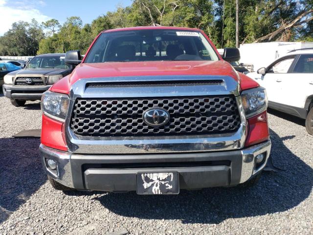 5TFRY5F12LX260523 - 2020 TOYOTA TUNDRA DOUBLE CAB SR/SR5 RED photo 5
