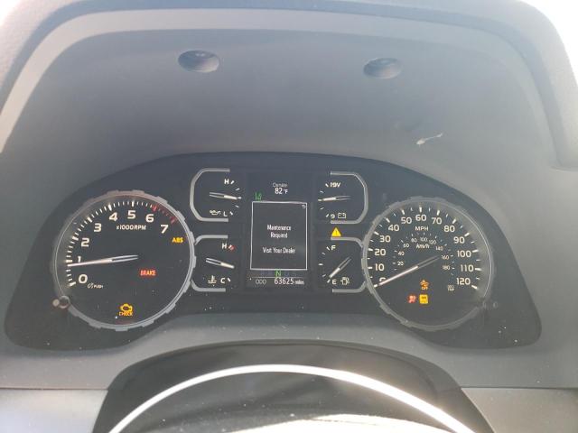 5TFRY5F12LX260523 - 2020 TOYOTA TUNDRA DOUBLE CAB SR/SR5 RED photo 9