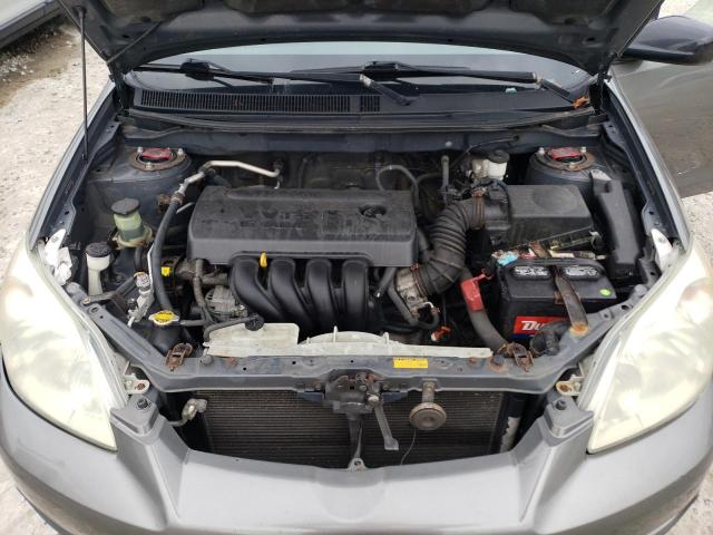 2T1KR32E87C631538 - 2007 TOYOTA COROLLA MA XR GRAY photo 11