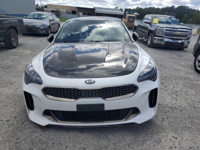 KNAE55LC4L6075339 - 2020 KIA STINGER GT2 WHITE photo 5