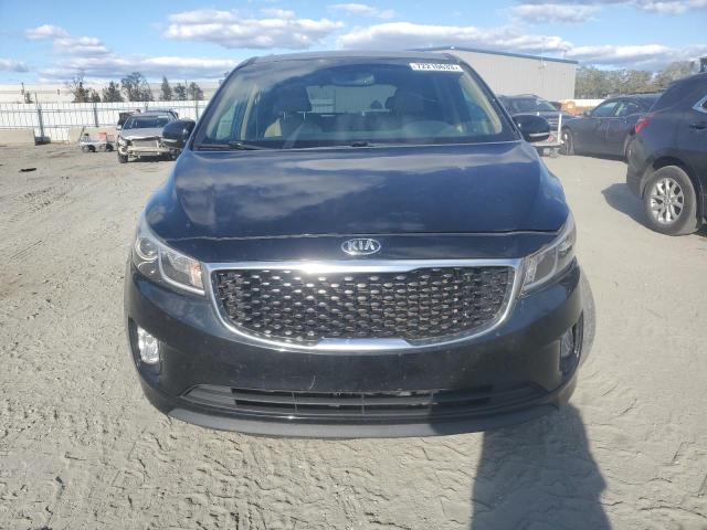 KNDMC5C13F6077090 - 2015 KIA SEDONA EX BLACK photo 5