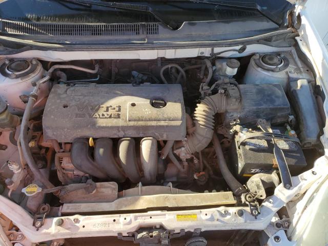 2T1KR32E17C662338 - 2007 TOYOTA COROLLA MA XR WHITE photo 11