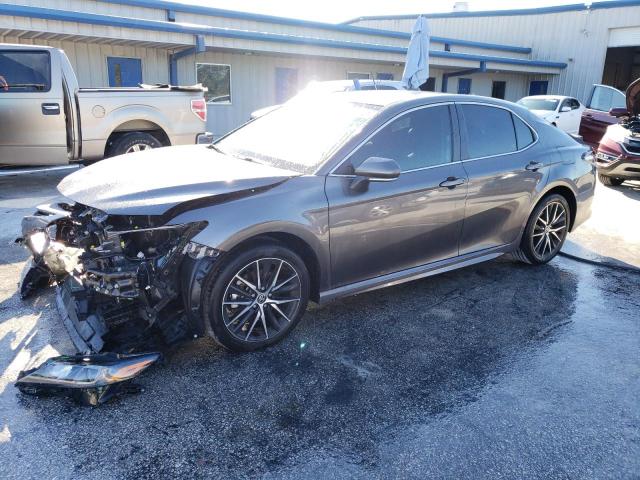 4T1G11AKXPU733429 - 2023 TOYOTA CAMRY SE NIGHT SHADE GRAY photo 1