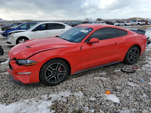 1FA6P8TH0K5151521 - 2019 FORD MUSTANG RED photo 1
