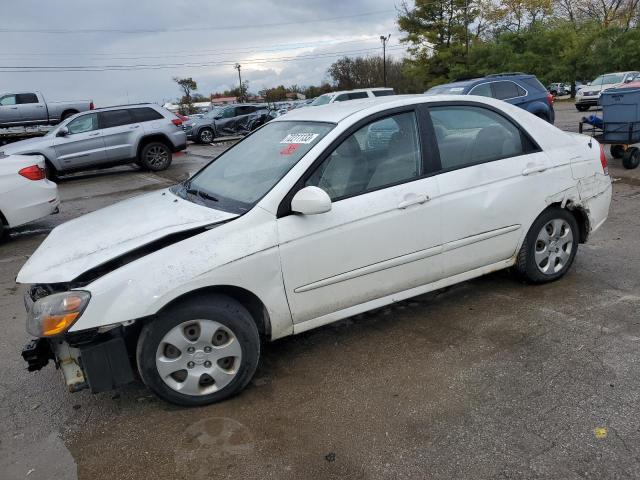 KNAFE221695629823 - 2009 KIA SPECTRA EX WHITE photo 1