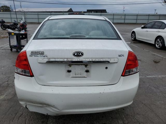 KNAFE221695629823 - 2009 KIA SPECTRA EX WHITE photo 6