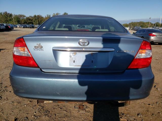 4T1BE32K04U883148 - 2004 TOYOTA CAMRY LE BLUE photo 6