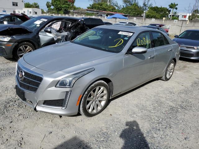 1G6AX5S39E0146363 - 2014 CADILLAC CTS LUXURY COLLECTION SILVER photo 1