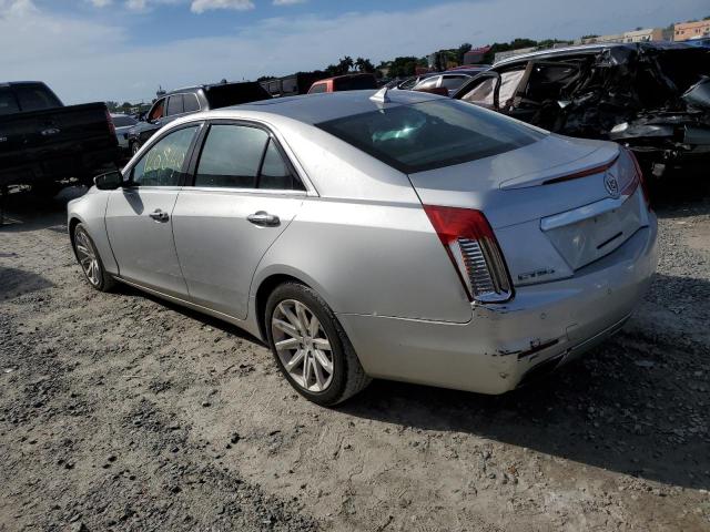 1G6AX5S39E0146363 - 2014 CADILLAC CTS LUXURY COLLECTION SILVER photo 2