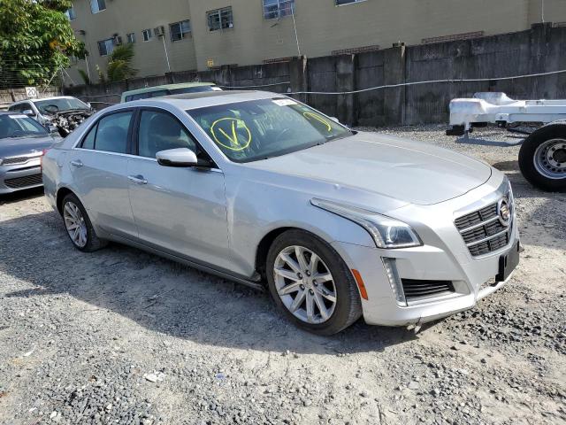 1G6AX5S39E0146363 - 2014 CADILLAC CTS LUXURY COLLECTION SILVER photo 4