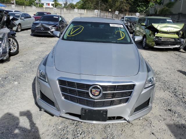 1G6AX5S39E0146363 - 2014 CADILLAC CTS LUXURY COLLECTION SILVER photo 5
