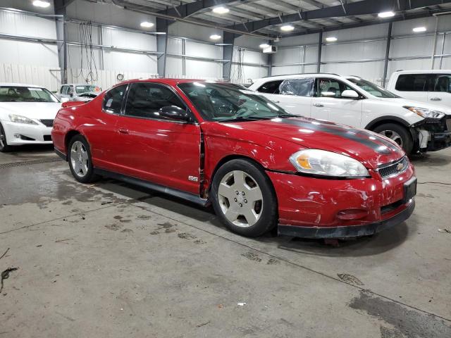 2G1WL16C879137818 - 2007 CHEVROLET MONTE CARL SS RED photo 4