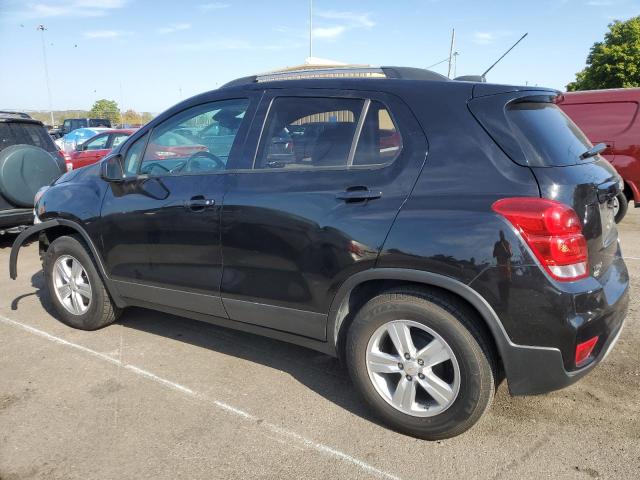 KL7CJLSB7MB329490 - 2021 CHEVROLET TRAX 1LT BLACK photo 2