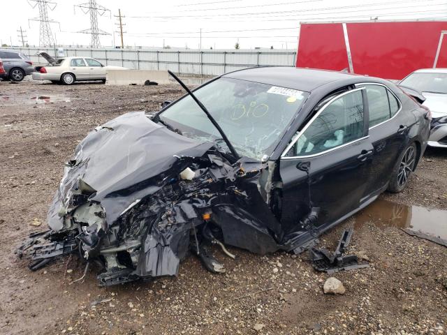 4T1G11AK2PU793785 - 2023 TOYOTA CAMRY SE NIGHT SHADE BLACK photo 1