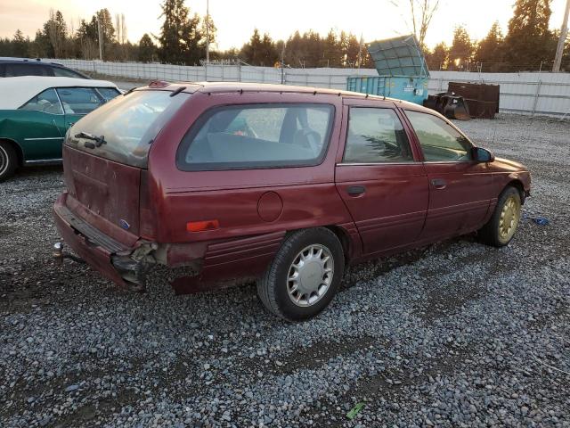 1FALP5848PG331655 - 1993 FORD TAURUS LX BURGUNDY photo 3