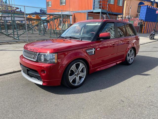 SALSP2E47CA747971 - 2012 LAND ROVER RANGE ROVE AUTOBIOGRAPHY RED photo 2