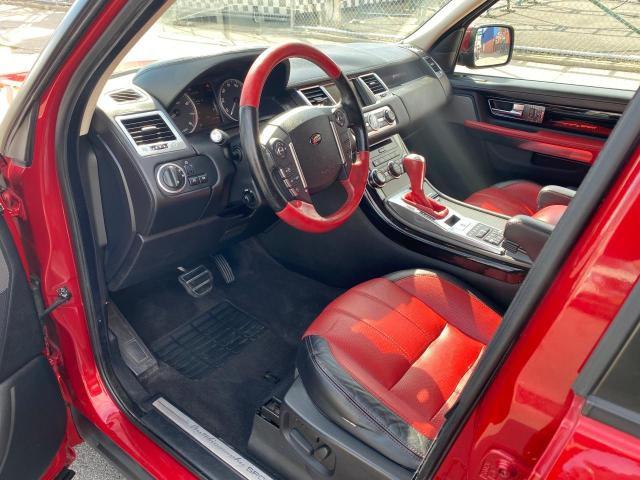 SALSP2E47CA747971 - 2012 LAND ROVER RANGE ROVE AUTOBIOGRAPHY RED photo 9
