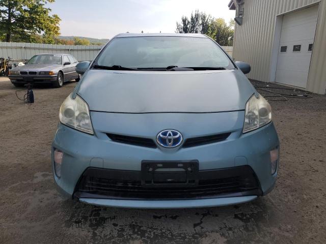 JTDKN3DU6E1737004 - 2014 TOYOTA PRIUS BLUE photo 5