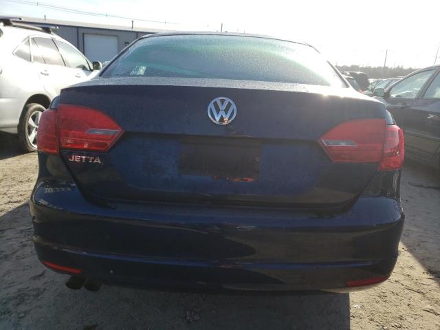 3VW2K7AJ6EM376738 - 2014 VOLKSWAGEN JETTA BASE BLUE photo 6