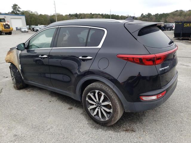 KNDPN3AC5H7033993 - 2017 KIA SPORTAGE EX BLACK photo 2