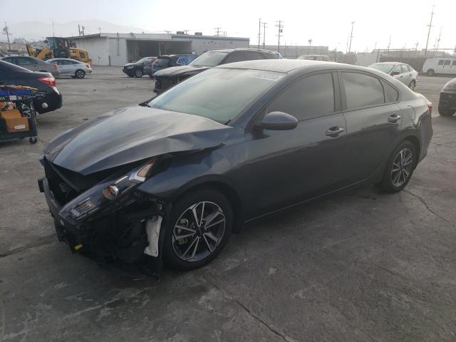 3KPF24AD9PE557178 - 2023 KIA FORTE LX GRAY photo 1